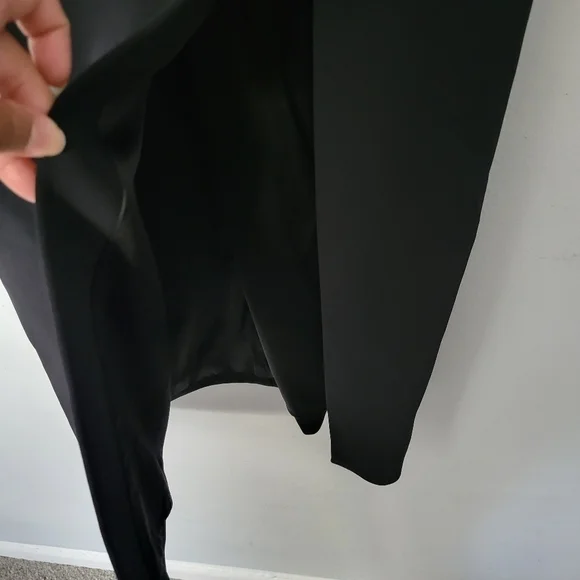 Cushnie Et Ochs Black Blazer Top Dress